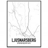 Ljusnarsberg Karta