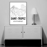 Saint-Tropez Karta 