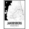 Jakobsberg Karta Poster