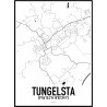 Tungelsta Karta Poster