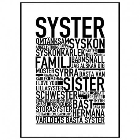 Syster Poster