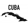 Cuba Karta Poster