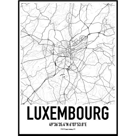 Luxembourg Karta