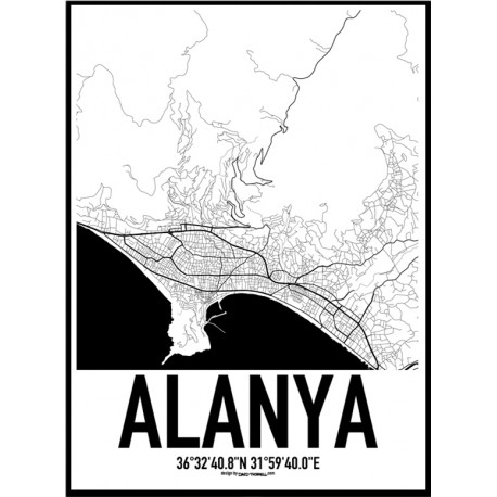 Alanya Karta Poster