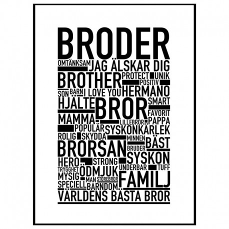Broder Poster