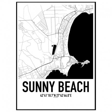 Sunny Beach Karta 