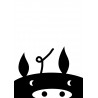Black Piggy Poster