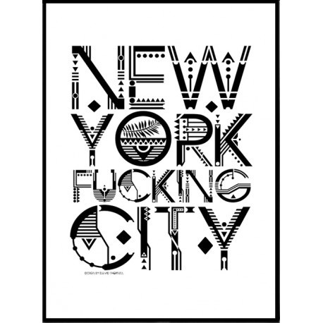 New York Space Poster