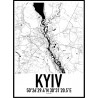 Kiev Karta Poster