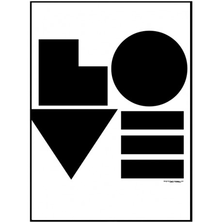 Love Block Poster