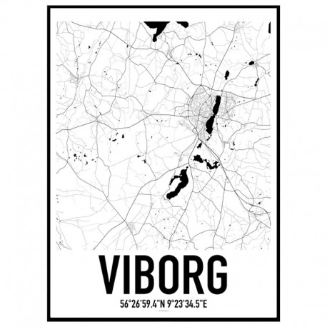 Viborg Karta 
