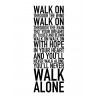Walk Alone Poster