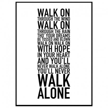 Walk Alone Poster