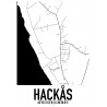 Hackås Karta 