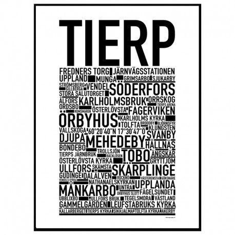 Tierp Poster