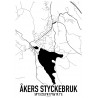 Åkers Styckebruk Karta 