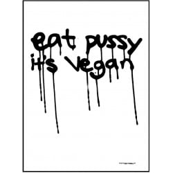 It's Vegan Poster