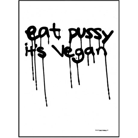 It's Vegan Poster