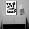 Loves Sleep Poster
