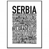 Serbien Poster