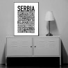 Serbien Poster