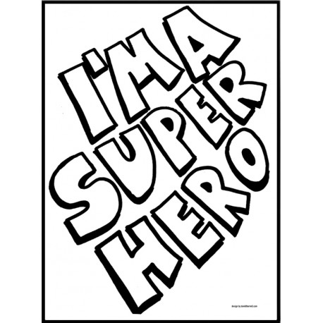 Super Hero Poster