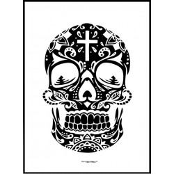 Mexican Skull Poster