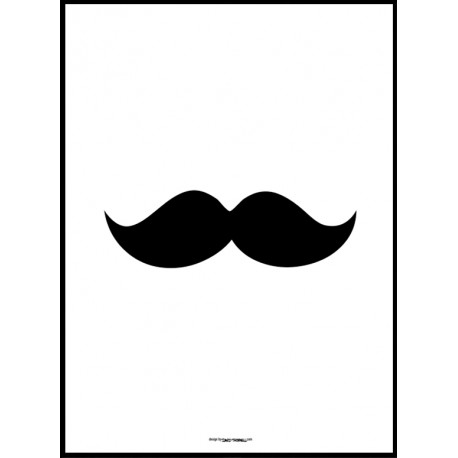 Mustache Poster