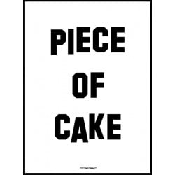 Piece Of Cake Poster