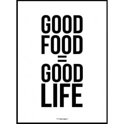Good Food Poster