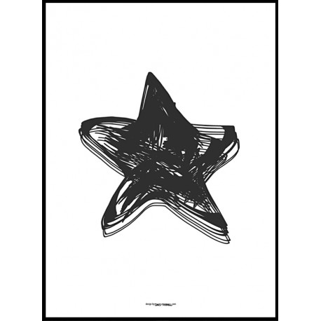 Abstrakt Star Poster