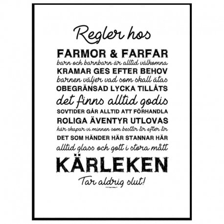 Farmor & Farfars Regler 