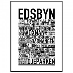 Edsbyn Poster