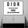 Dior Paris Poster