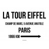 La Tour Eiffel Poster