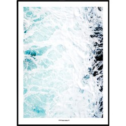 Sea Foam Poster