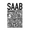 SAAB Poster