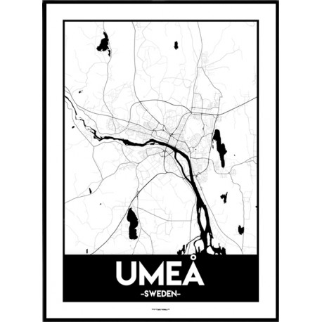 Umeå Urban Poster