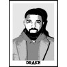 Drake Sketch Poster