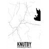 Knutby Karta Poster