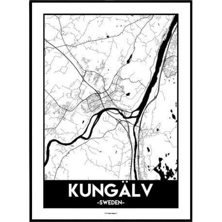 Kungälv Urban Poster