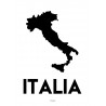 Italien Karta Poster