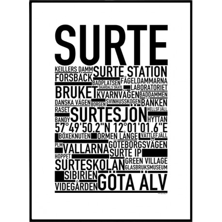 Surte Poster