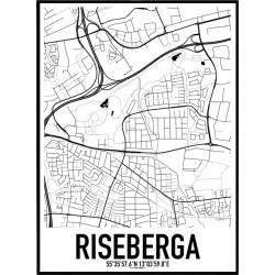 Riseberga Karta Poster