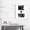 ME + YOU Poster