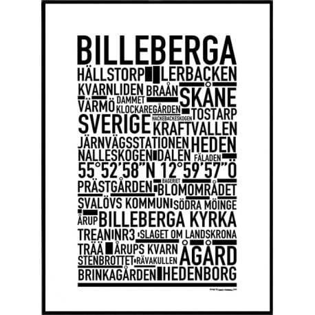 Billesberga Poster