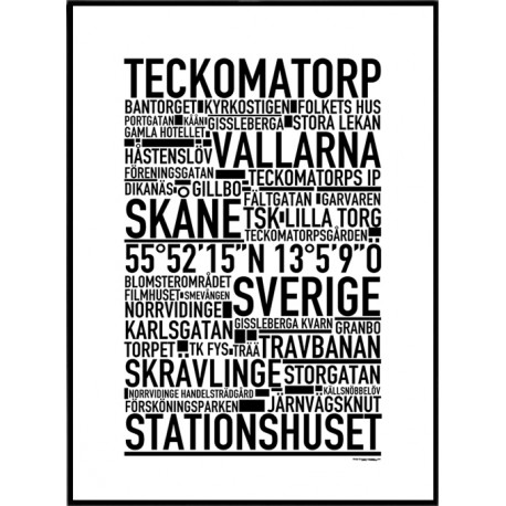 Teckomatorp Poster