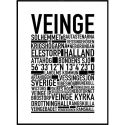Veinge Poster