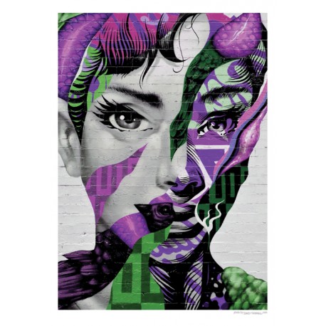 Purple Woman Poster