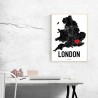 London Heart Poster